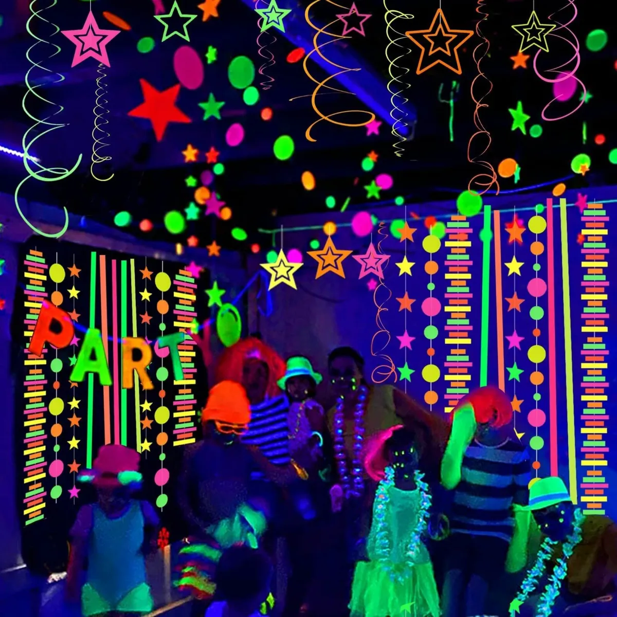 UV Glow Party Set up - Image 4