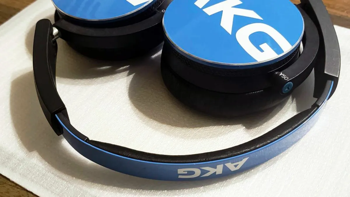 Headphones original AKG  Y50 remote mic cable - Image 3