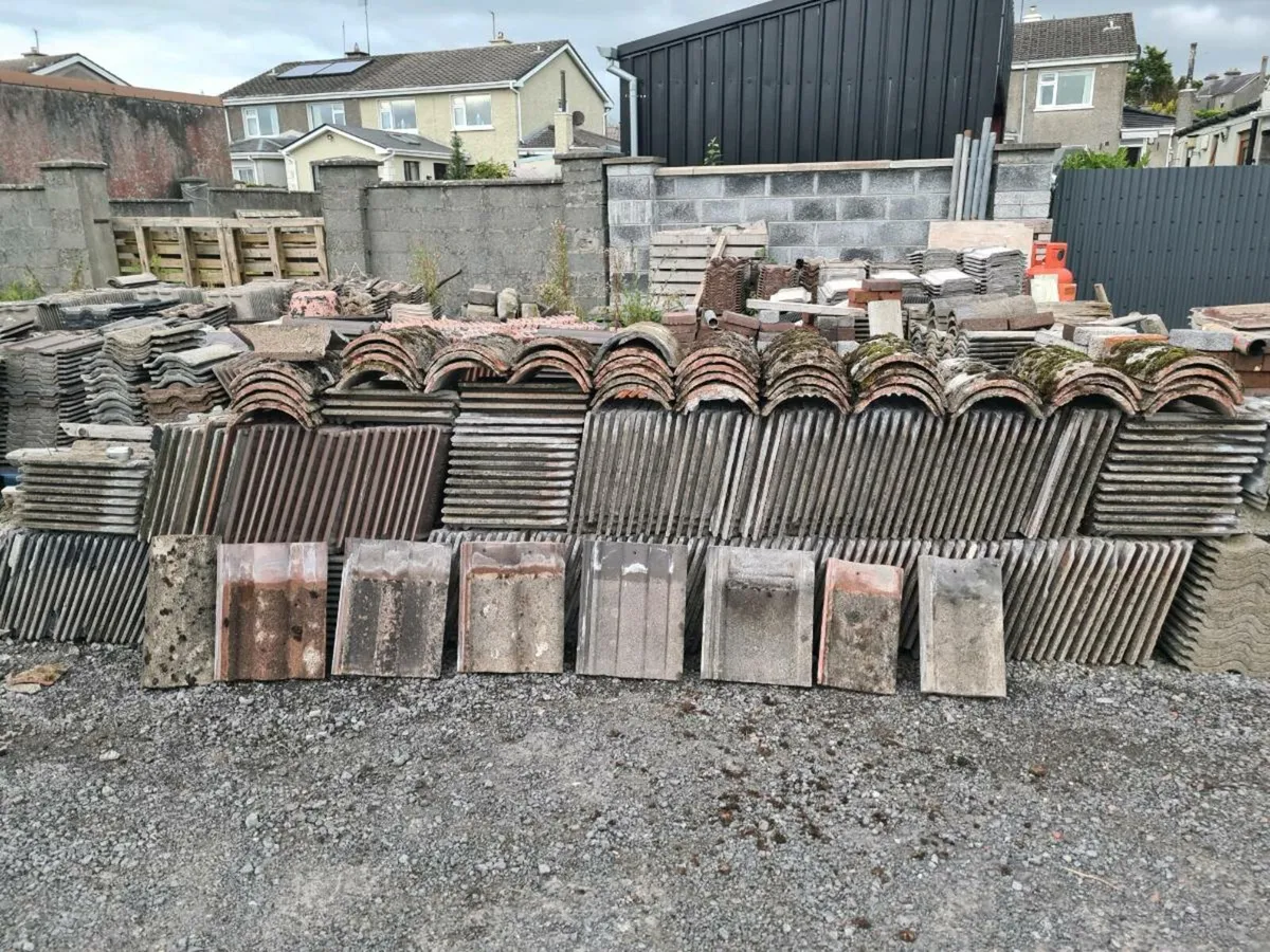 Selection of roof tiles
