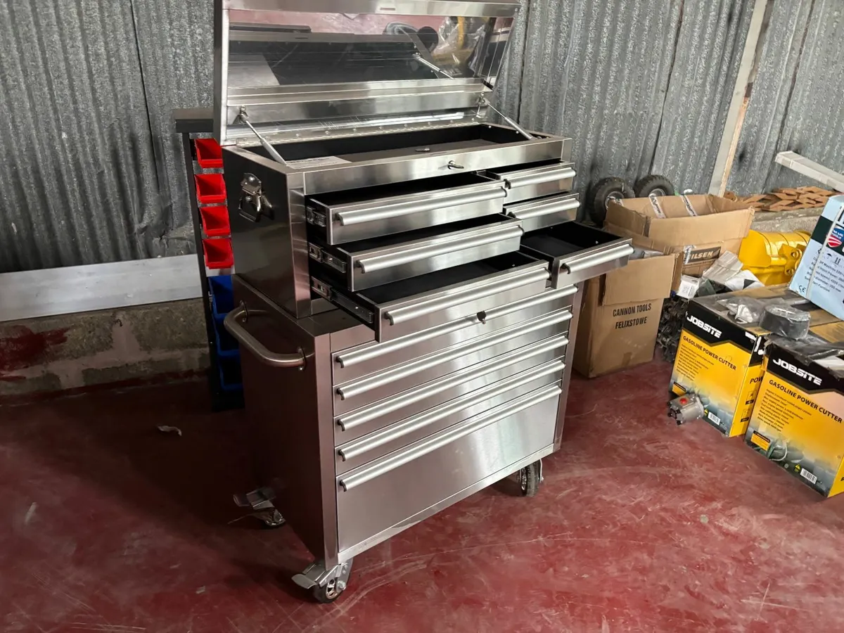 XL Stainless Steel roller bearing Tool Station - Image 2