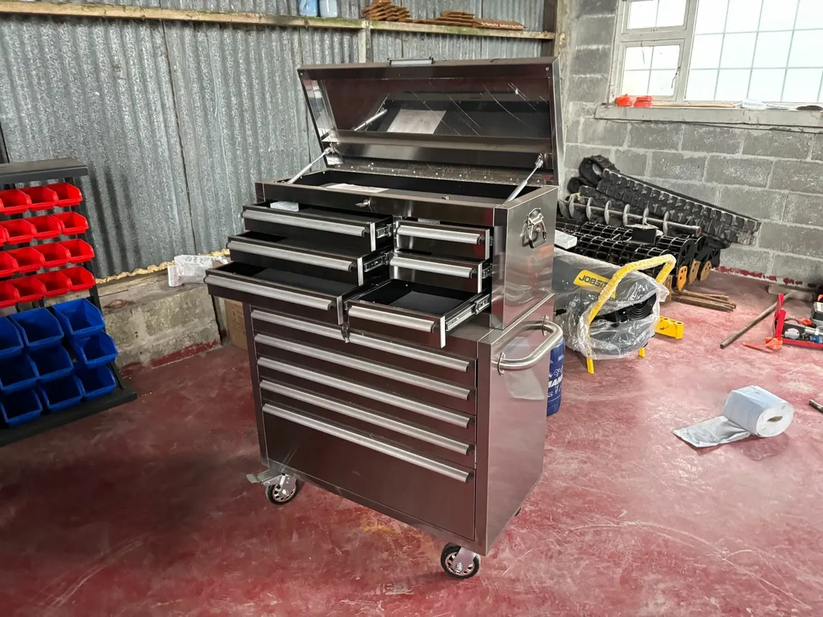 XL Stainless Steel roller bearing Tool Station - Image 1