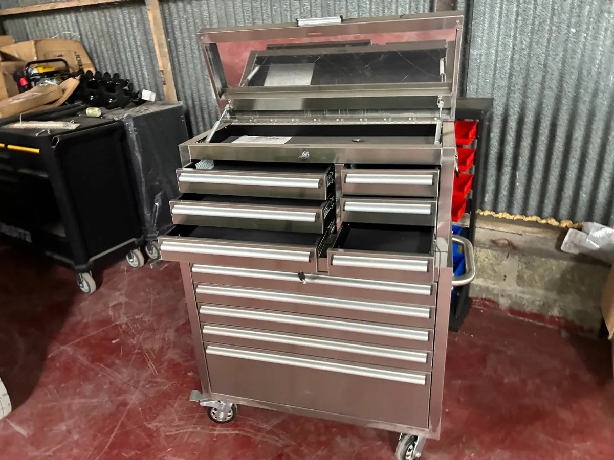 XL Stainless Steel roller bearing Tool Station - Image 3