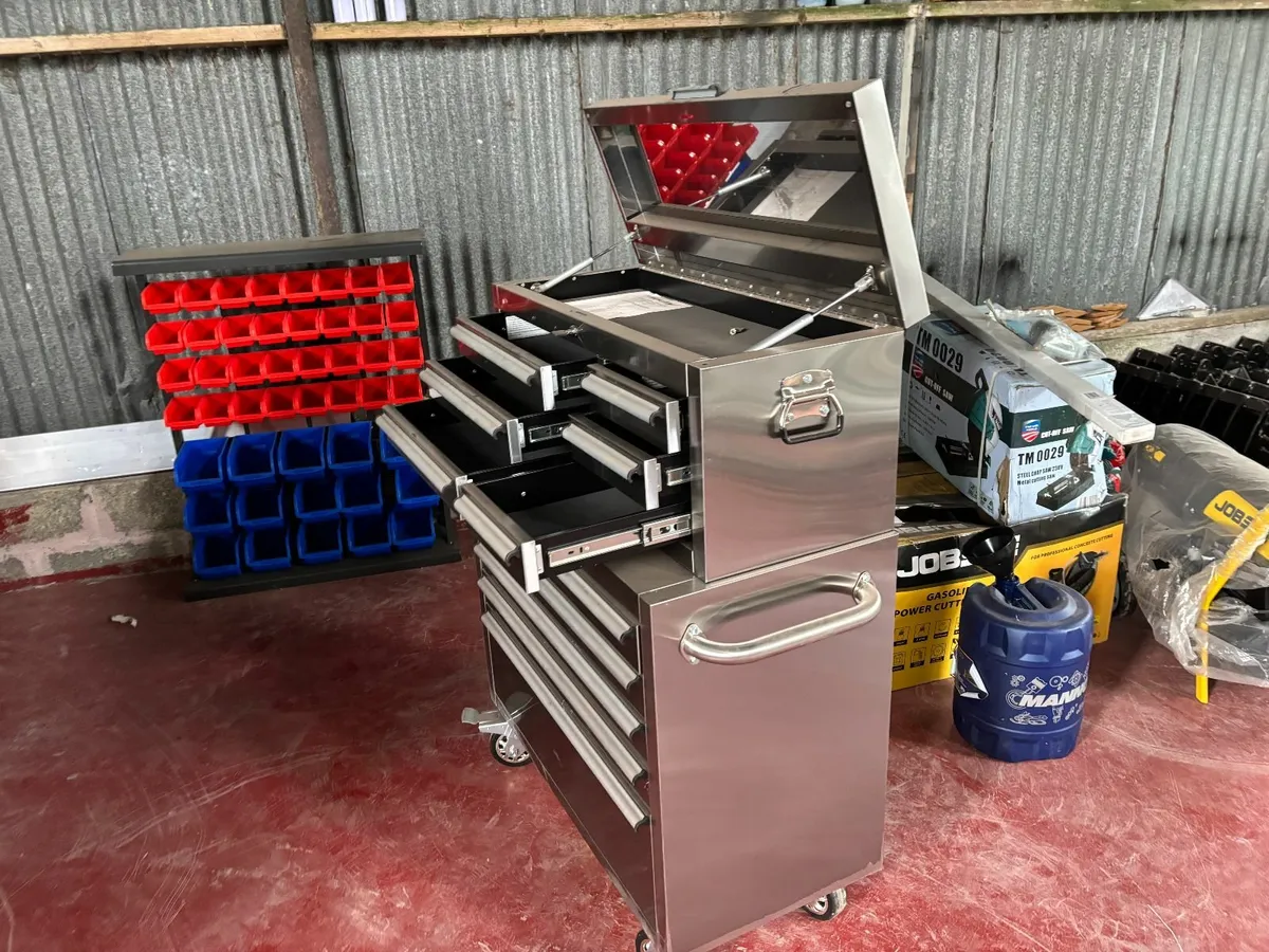 XL Stainless Steel roller bearing Tool Station - Image 4