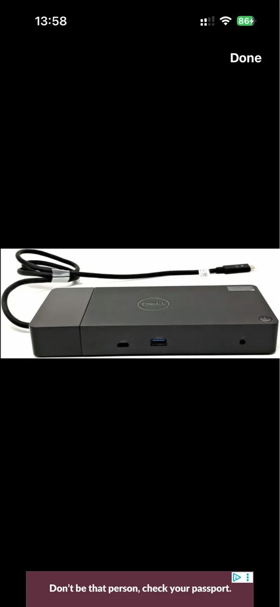 Dell WD19 130w Docking Station - Image 1