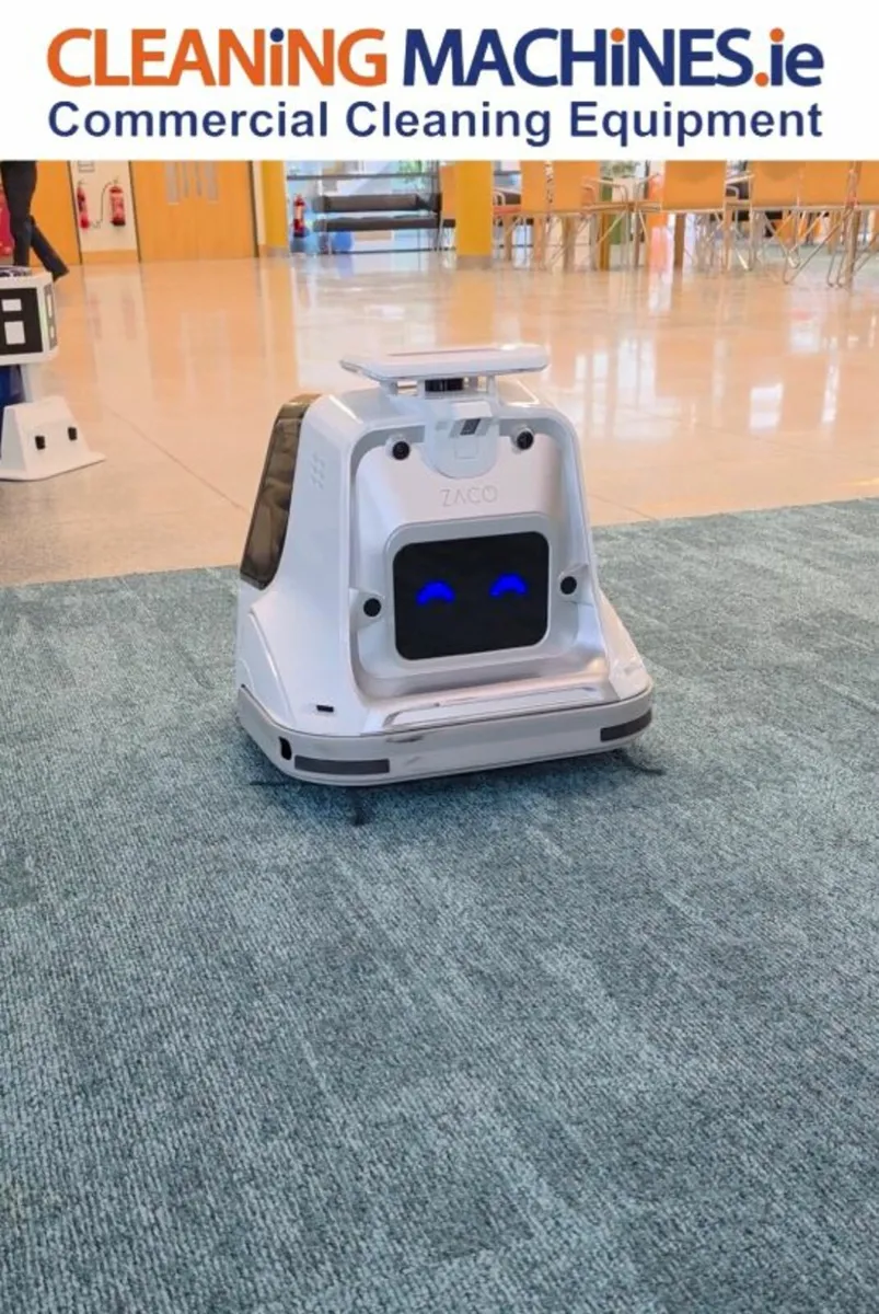 ZACO X1000 – AI-Powered Commercial Robotic Vacuum - Image 1