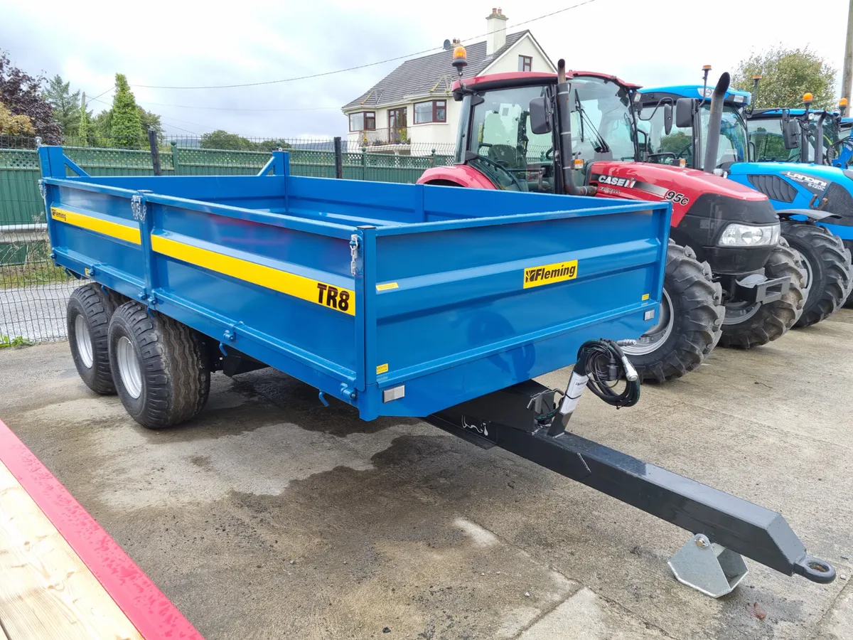 Fleming Tipping Trailer TR8 8 Ton - Image 3