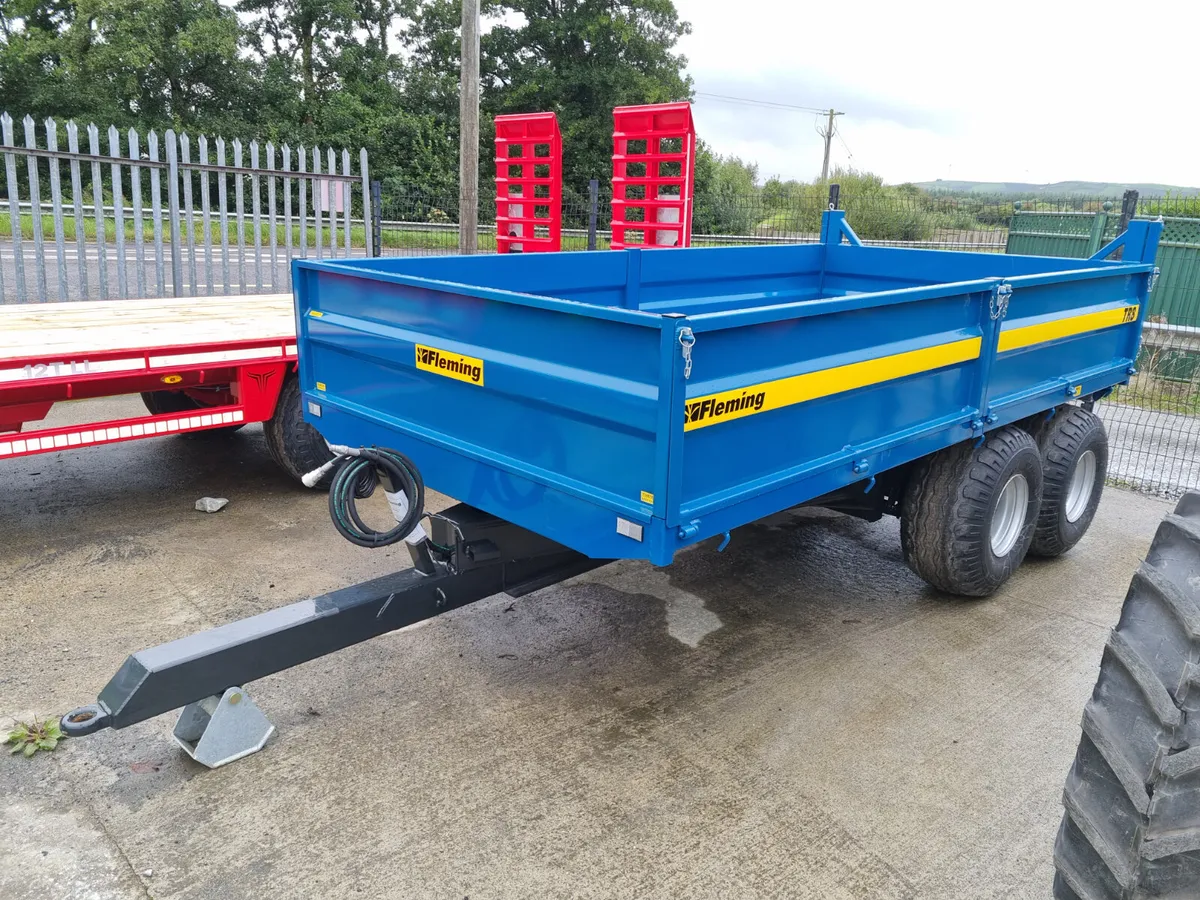 Fleming Tipping Trailer TR8 8 Ton - Image 1