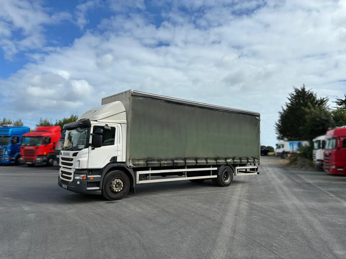 2013 Scania P230 curtainsider. Cvrt and taxed. - Image 1