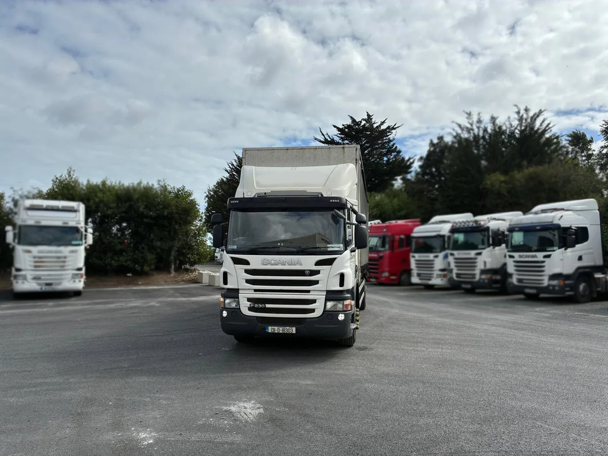 2013 Scania P230 curtainsider. Cvrt and taxed. - Image 2