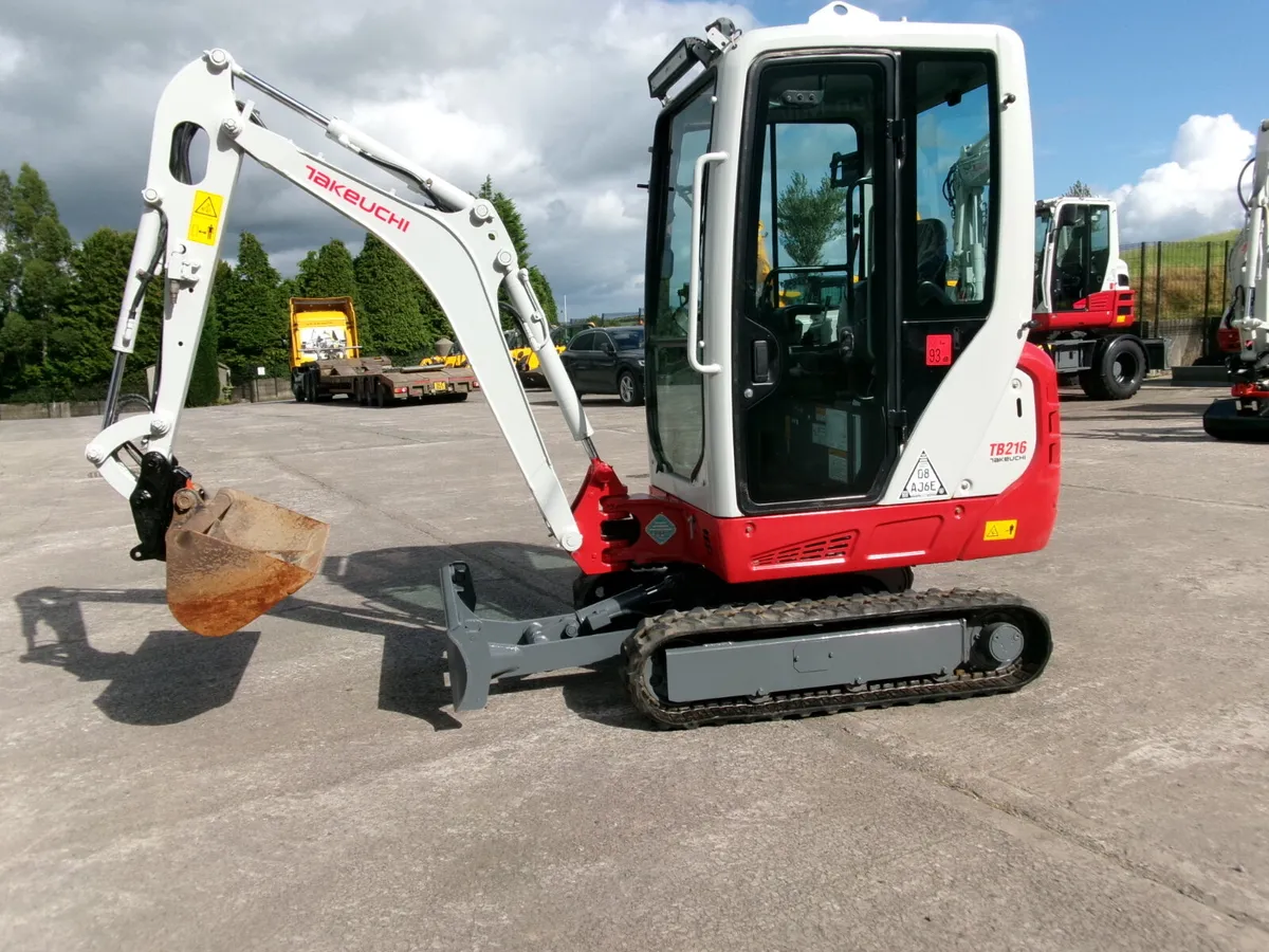 Takeuchi TB216 cab  #14004964 - Image 1