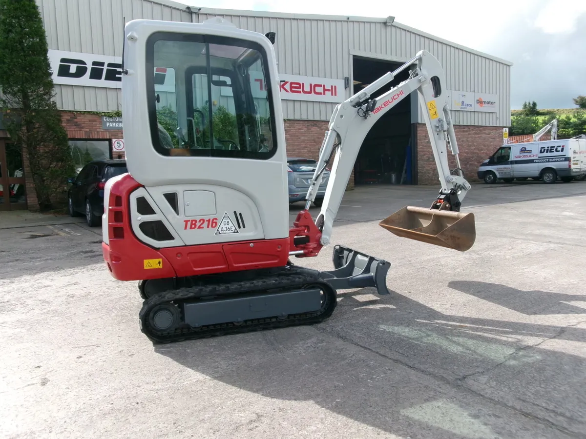 Takeuchi TB216 cab  #14004964 - Image 2