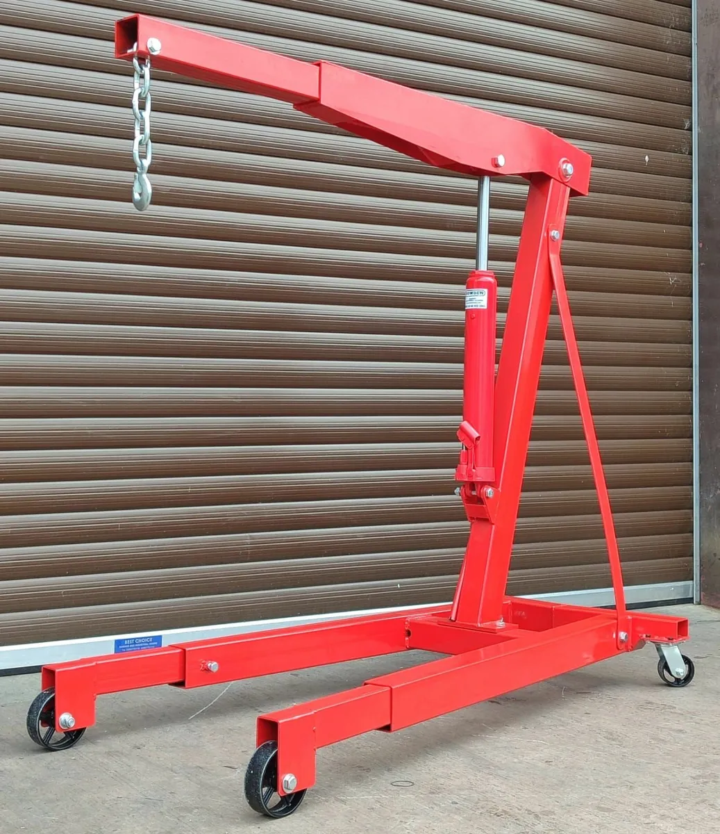 Engine Crane Hoist 3 TON Heavy Duty 12 Ton Ram - Image 2