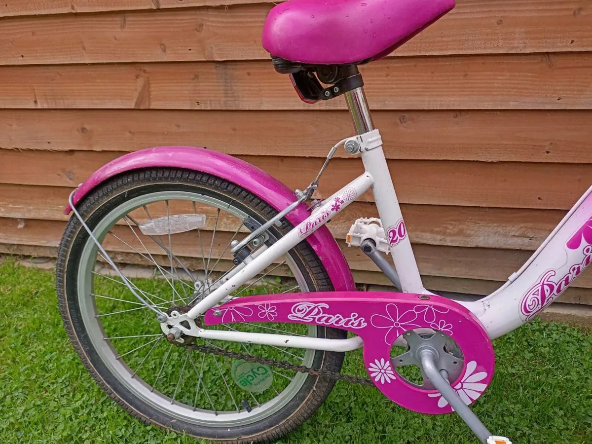 Kids Paris bike size 20 inch wheels - Image 3