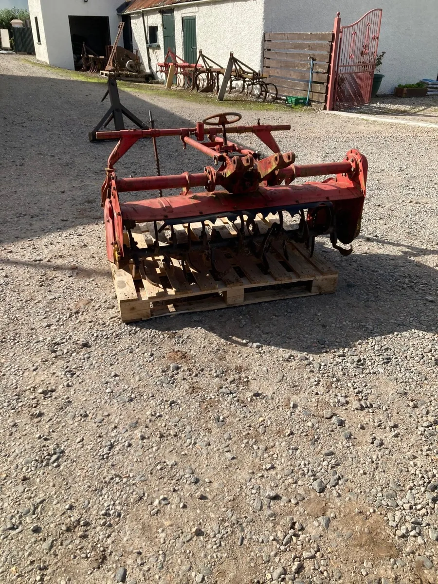 Compact tractor rotavator - Image 4