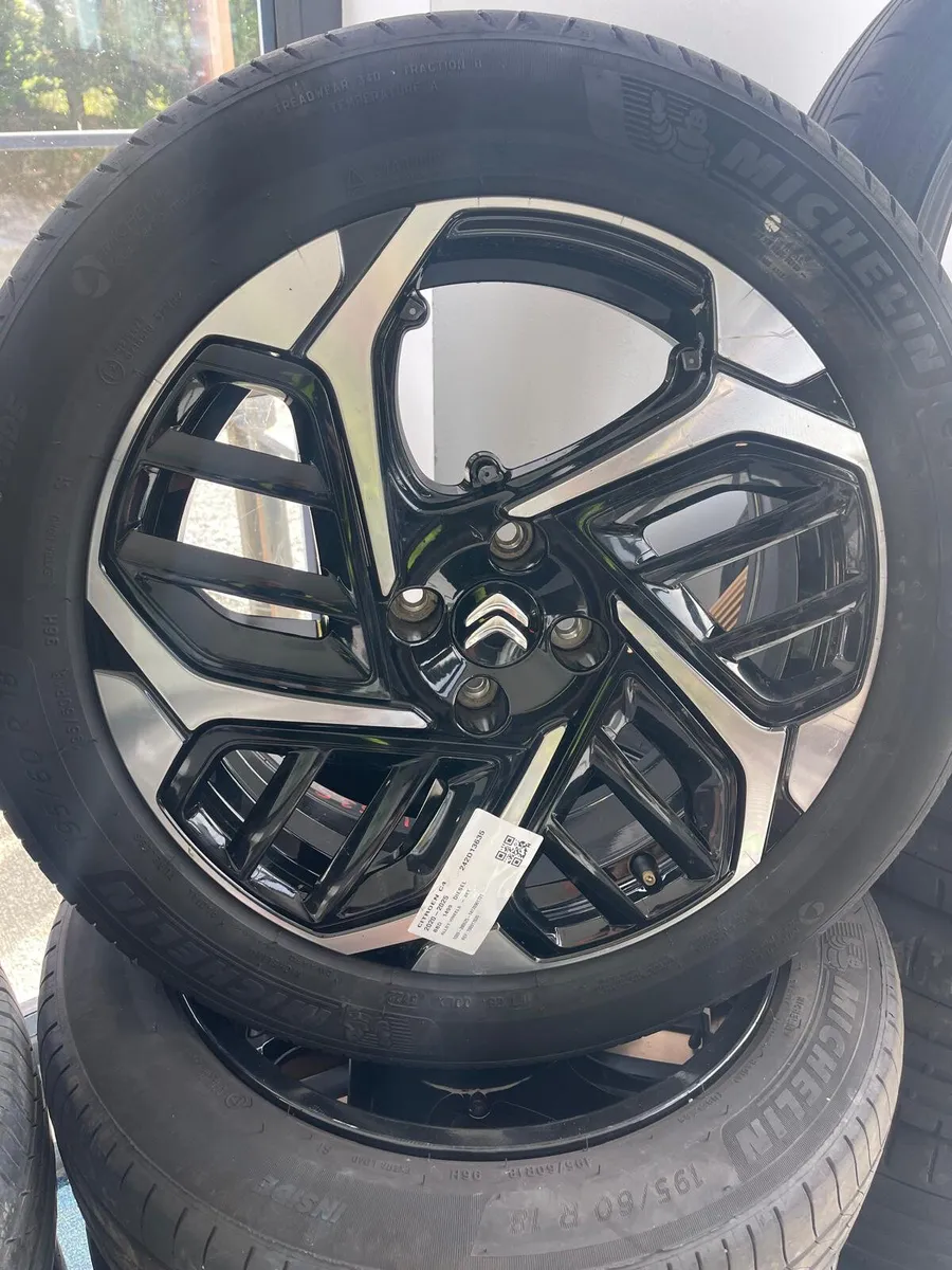 2024 Citroen/DS C4 18" Alloy Wheel Set 195/60 R18 - Image 2