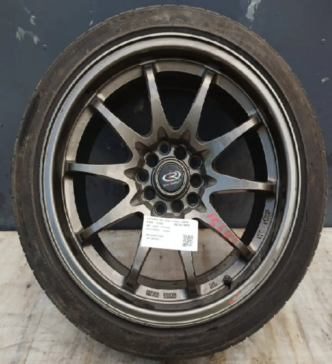 Lexus IS200/Altezza 17" Rota Fighter 10 17 Alloy - Image 1