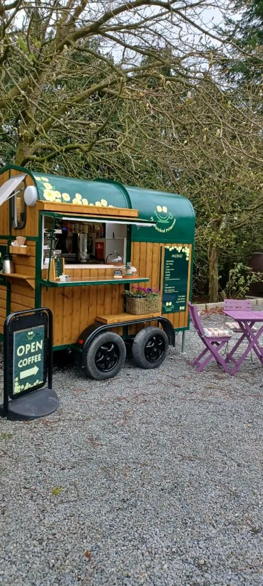Converted Coffee Cart - Image 1