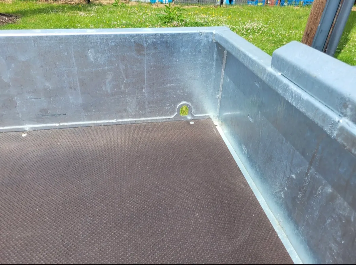 Dale kane 8x5ft plant trailer  3ton gross ramp led - Image 3