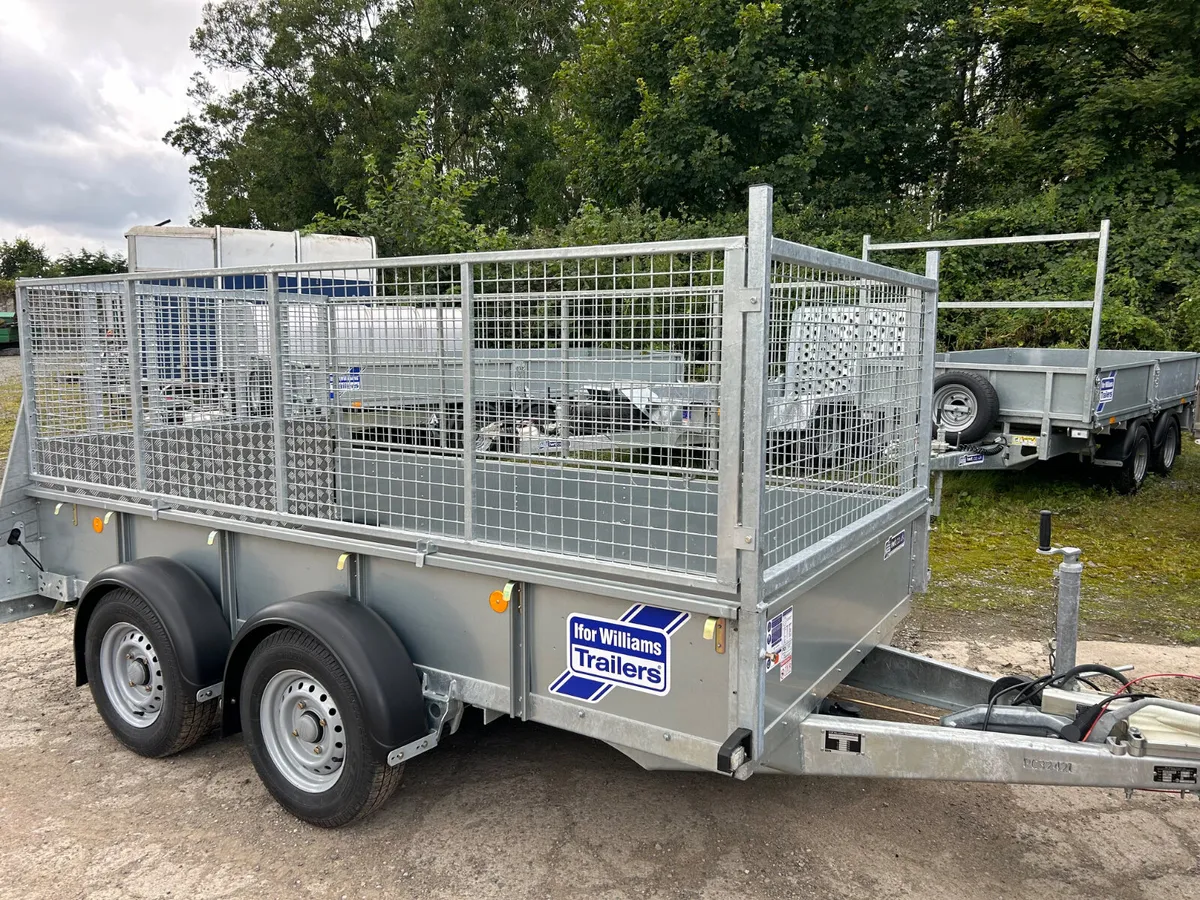 New Ifor Williams 10x5 GD105 with Mesh and Ramp - Image 1
