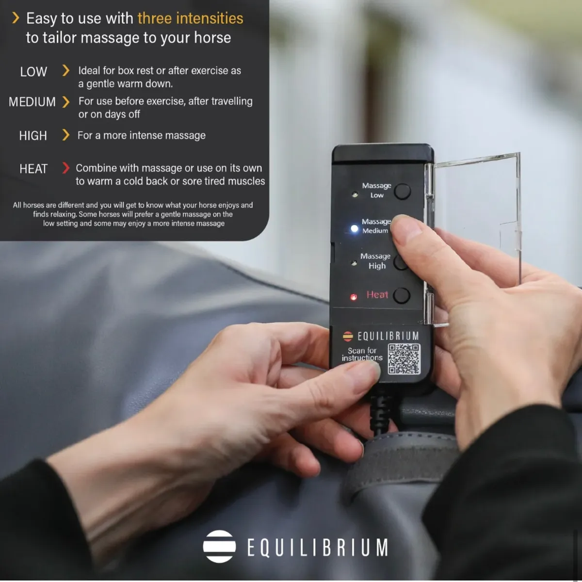 Equilibrium Heatsense Massage Pad - Image 3