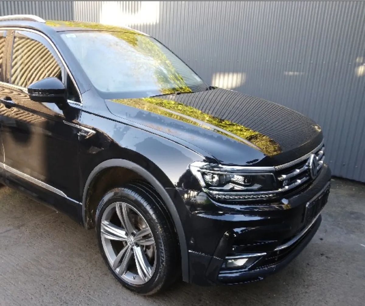 2021 VW Tiguan R-Line Complete Front End Assembly - Image 1