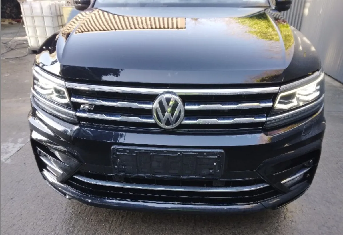 2021 VW Tiguan R-Line Complete Front End Assembly - Image 3