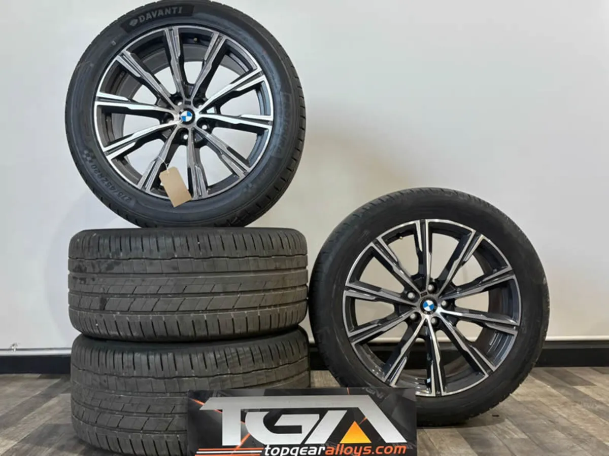 20" GENUINE OEM BMW 740M ALLOYS & TYRES - Image 1