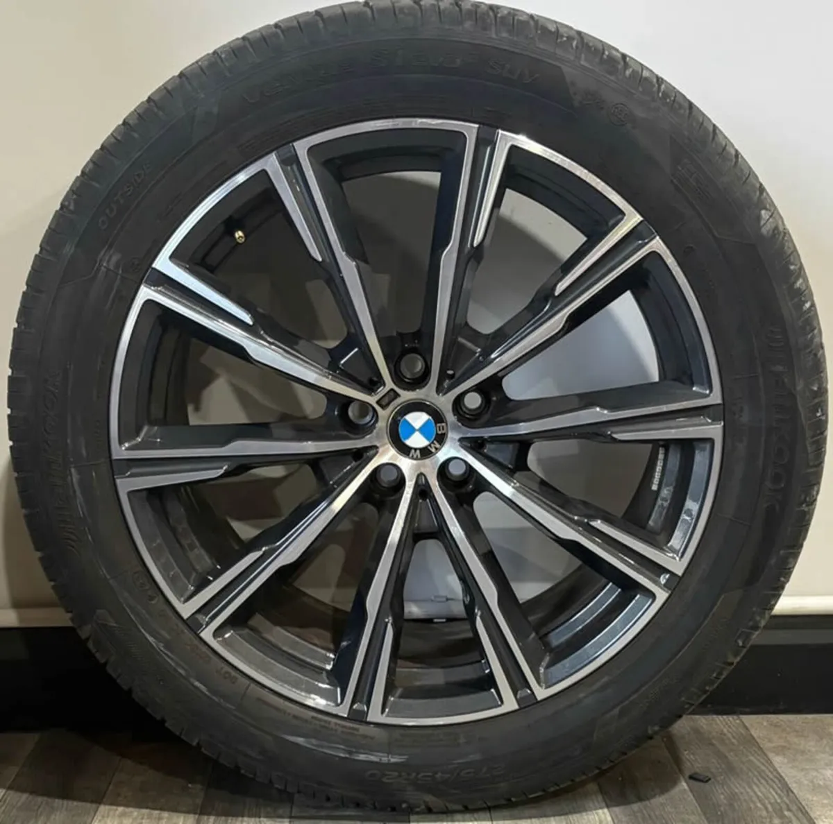 20" GENUINE OEM BMW 740M ALLOYS & TYRES - Image 2