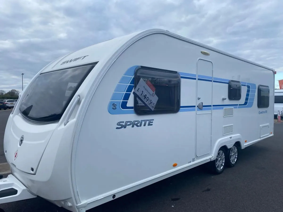 2013 SWIFT FB QUATTRO 6/7 BERTH TOURING CARAVAN - Image 1