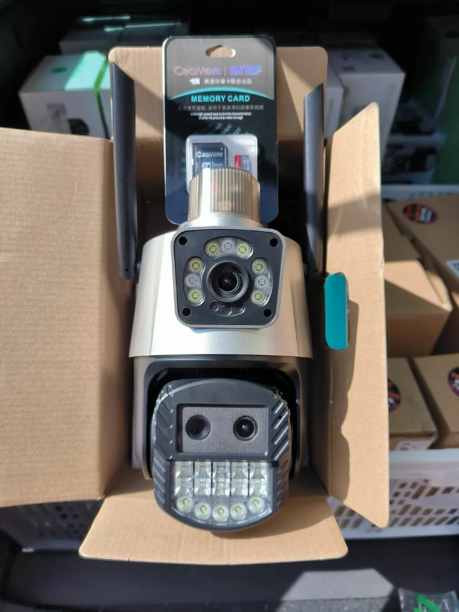 12MP Alarm Camera PTZ Zoom Smart CCTV - Image 1