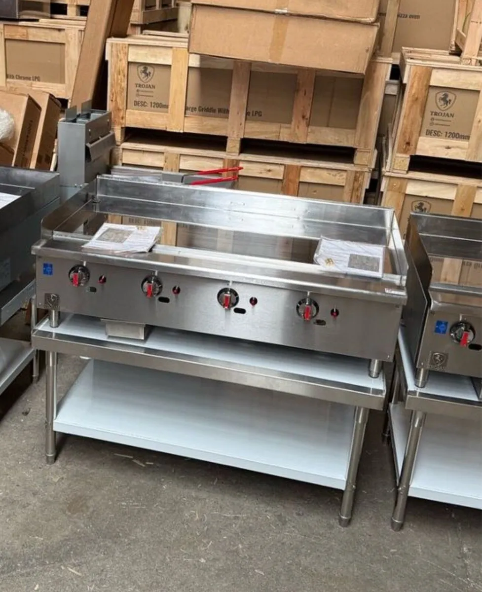 Trojan new heavy duty griddles gas - Image 1