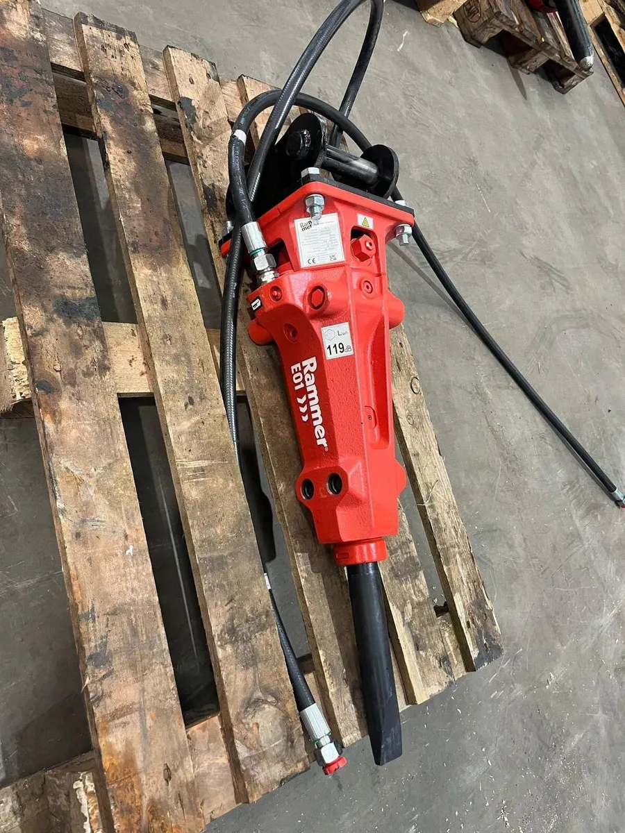 Rammer E01 Hydraulic Breaker - Image 1