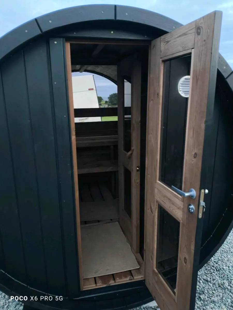Cube sauna//barrel sauna//hot tub//plunge pool - Image 2