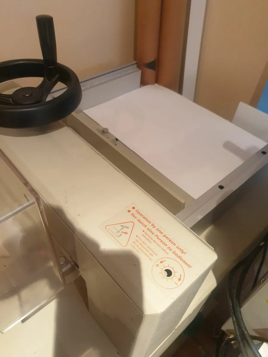 Printer &  Wide Format Laminator & Guillotine - Image 2