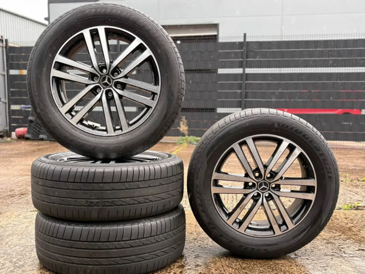 19" GENUINE MERCEDES X CLASS Alloy Wheels & Tyres - Image 1