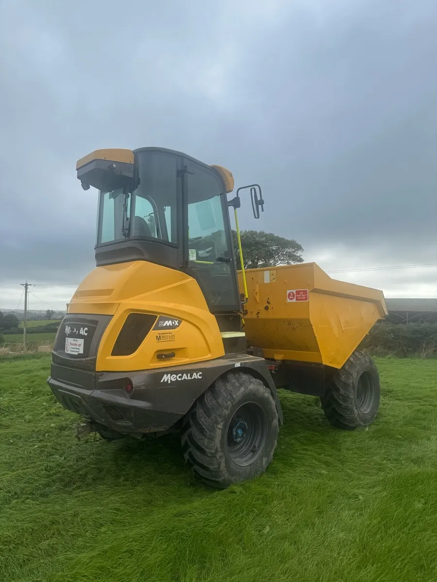 Mecalac 9T Cabbed Dumper - Image 4