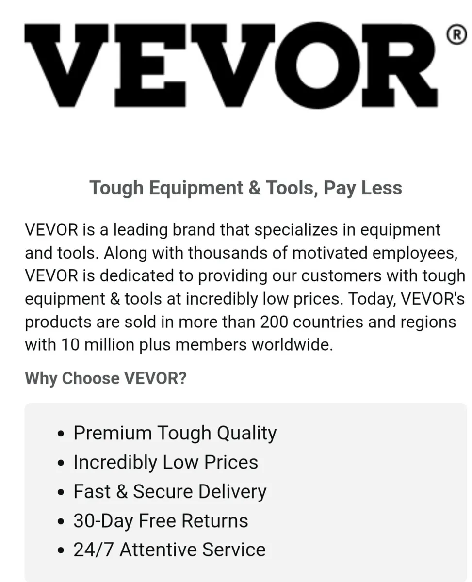 Vevor Tile Cutter - Image 2