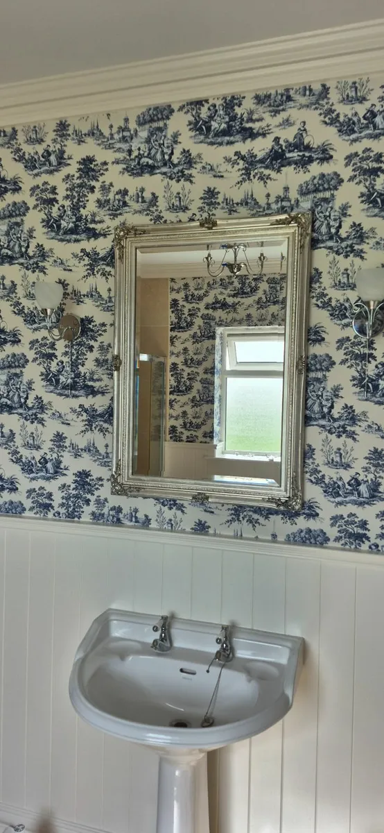 Silver Bathroom Mirroe - Image 4