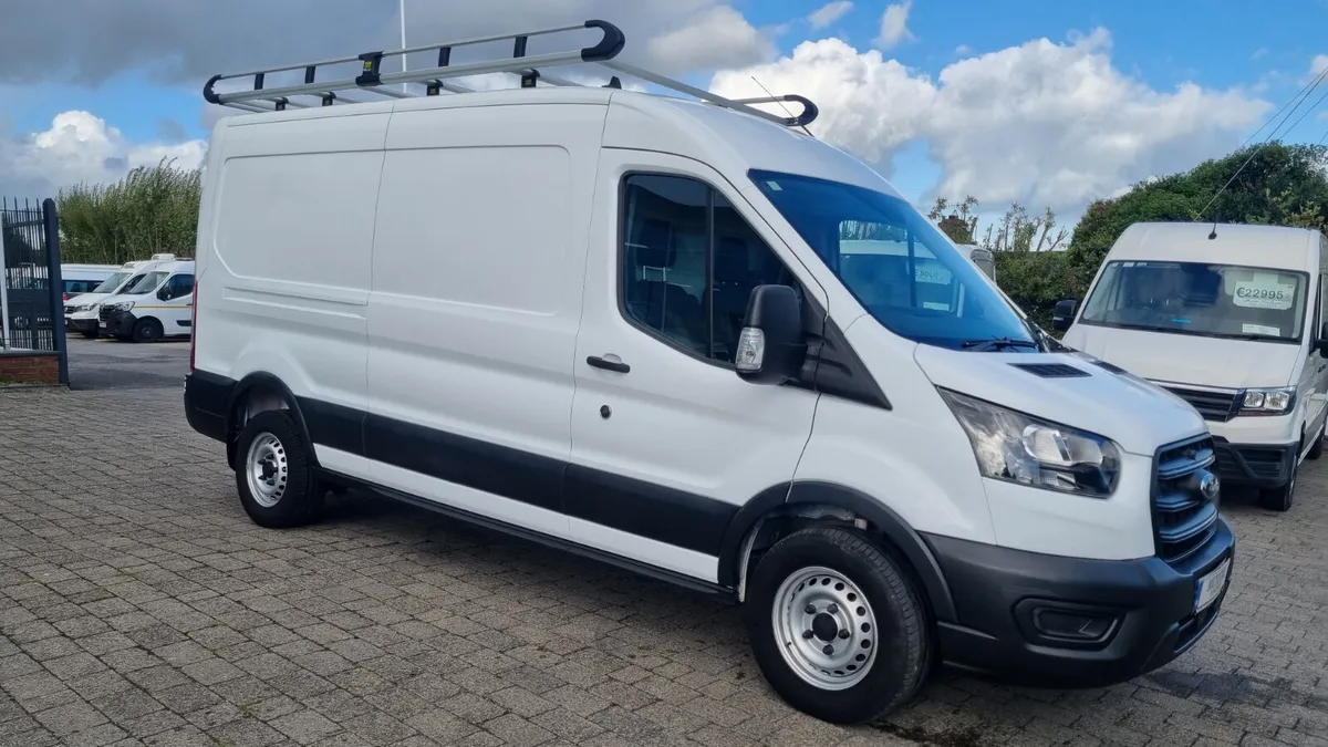 212 TRANSIT L3 2 40K KMS NEW ROOFRACK LADDER - Image 2