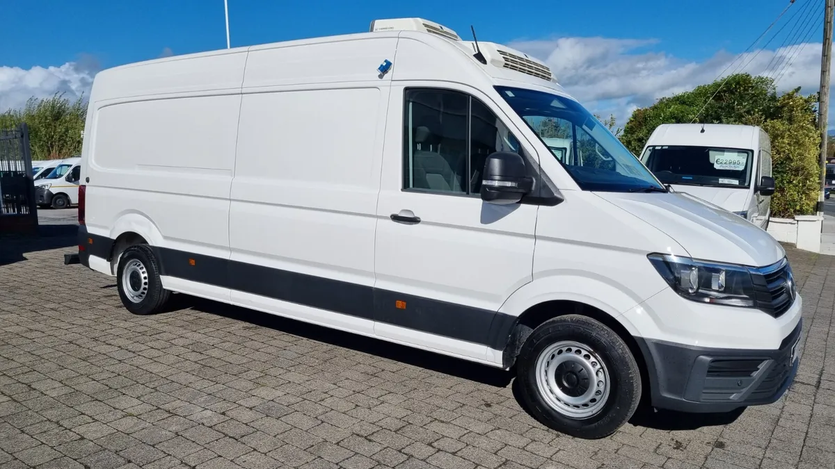202 VW CRAFTER LWB FRIDGE FREEZER PLUGIN,RARE - Image 2