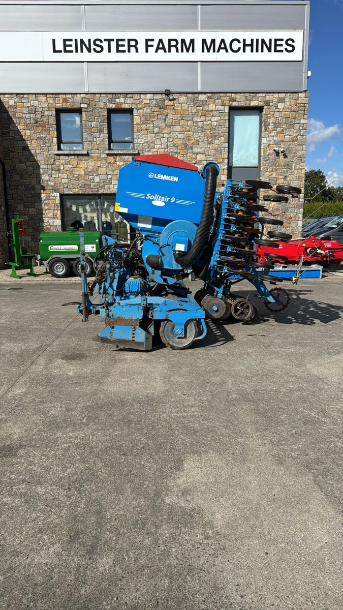 Lemken solitair 9 4m folding one pass - Image 1
