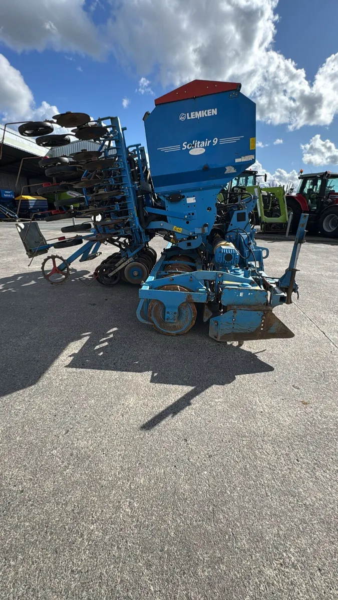 Lemken solitair 9 4m folding one pass - Image 4
