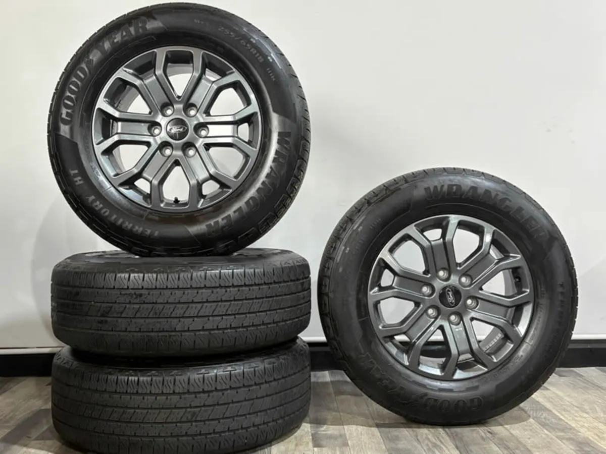 18" Genuine Ford Ranger Wildtrack Alloy &GOODYEARS - Image 1