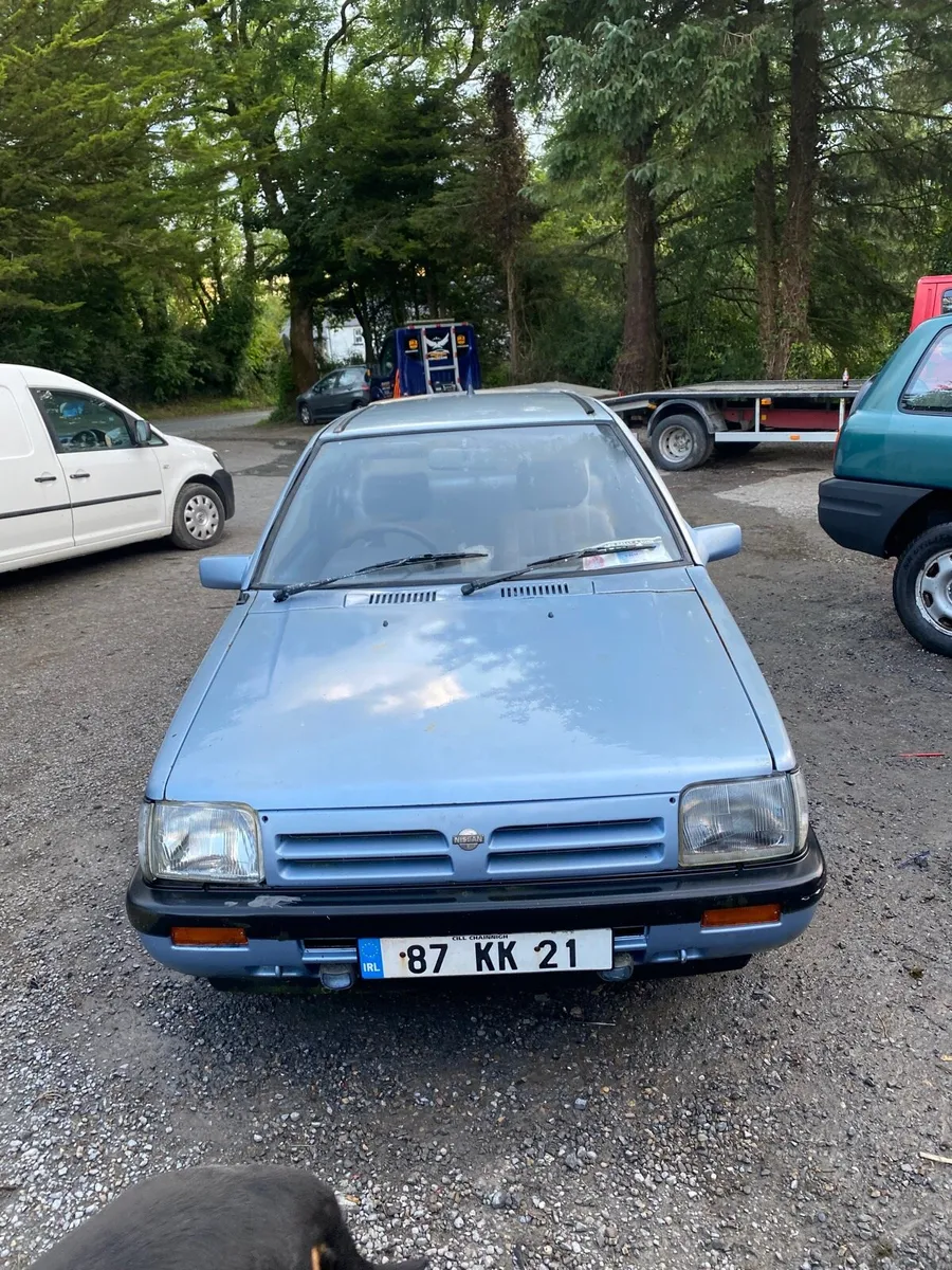 1987 Nissan micra k10 2 door driving - Image 4