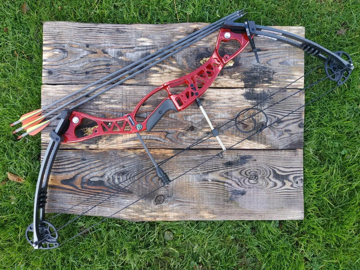 Archery Bow, Sport compound 40-60 lbs +3 arrows - Image 1