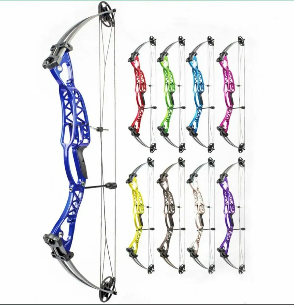 Archery Bow, Sport compound 40-60 lbs +3 arrows - Image 2