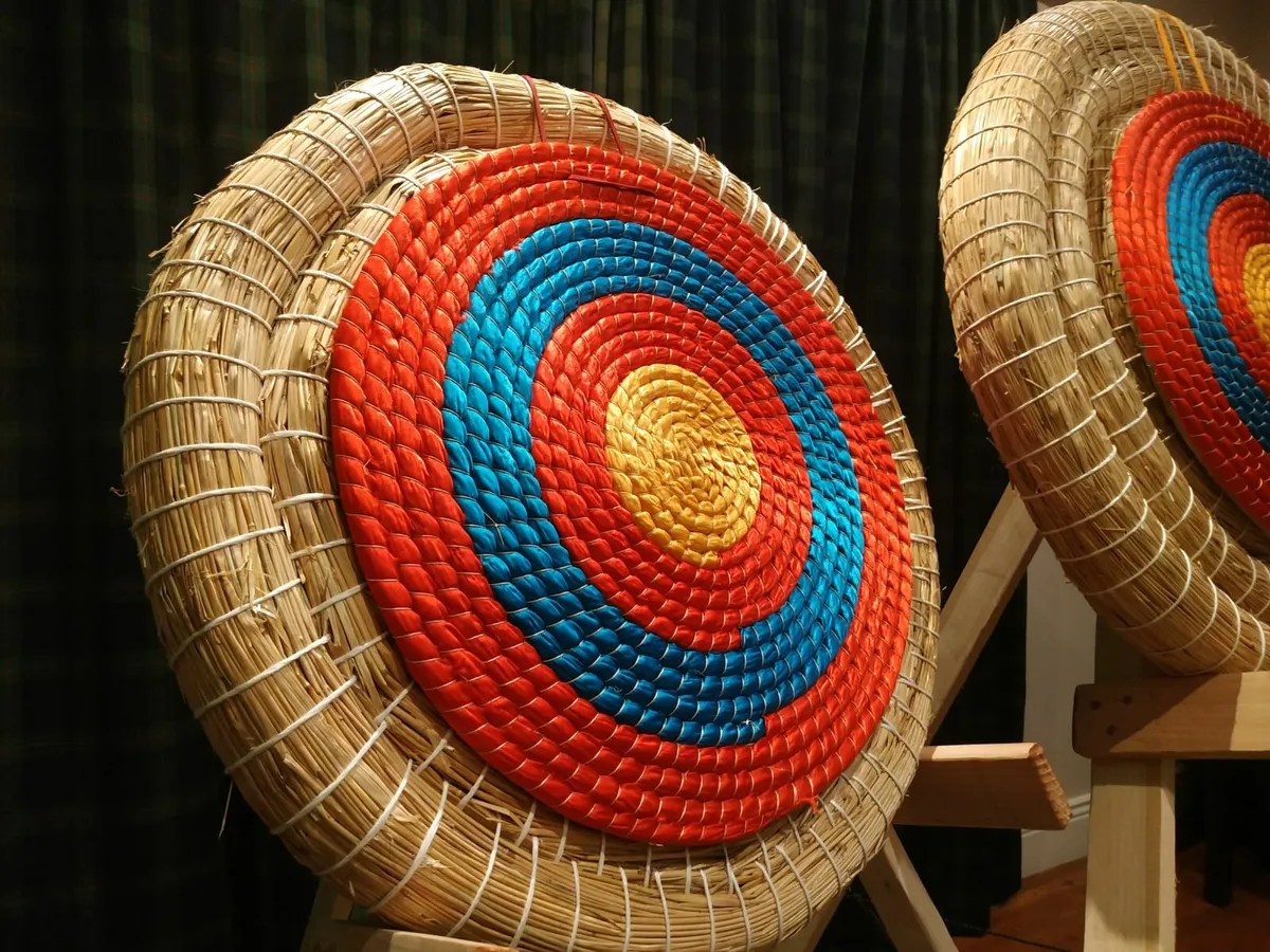 Archery, Solid straw target.120cm - bows, arrows - Image 3