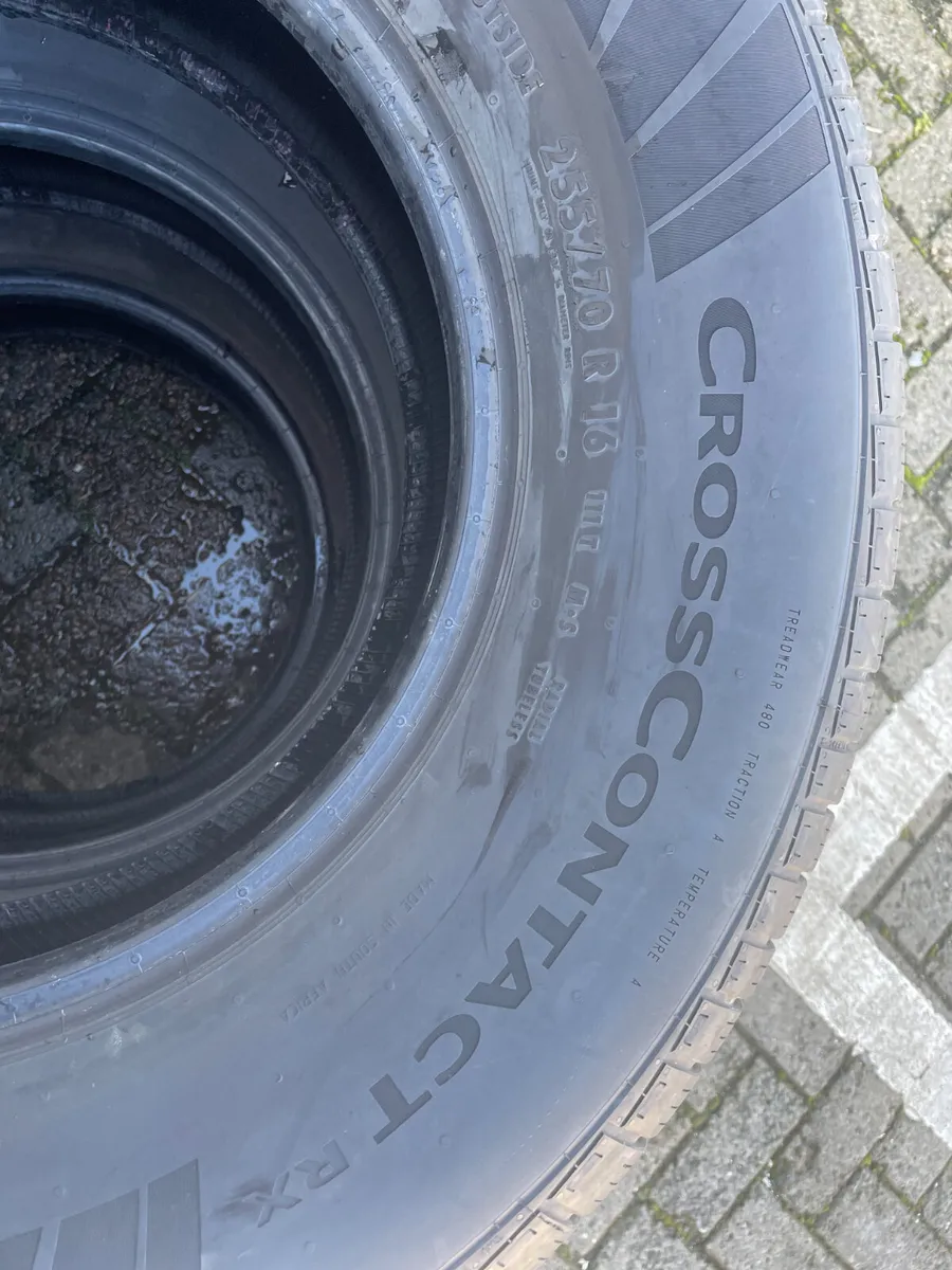 Brand New - Continental CrossContact RX Tyres - Image 3