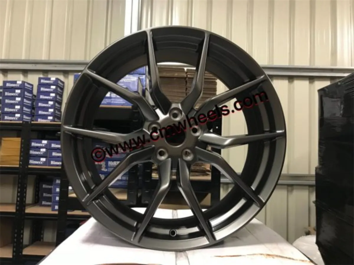 18 19" Inch Ford Focus RS style wheels 5x108 Volvo - Image 2