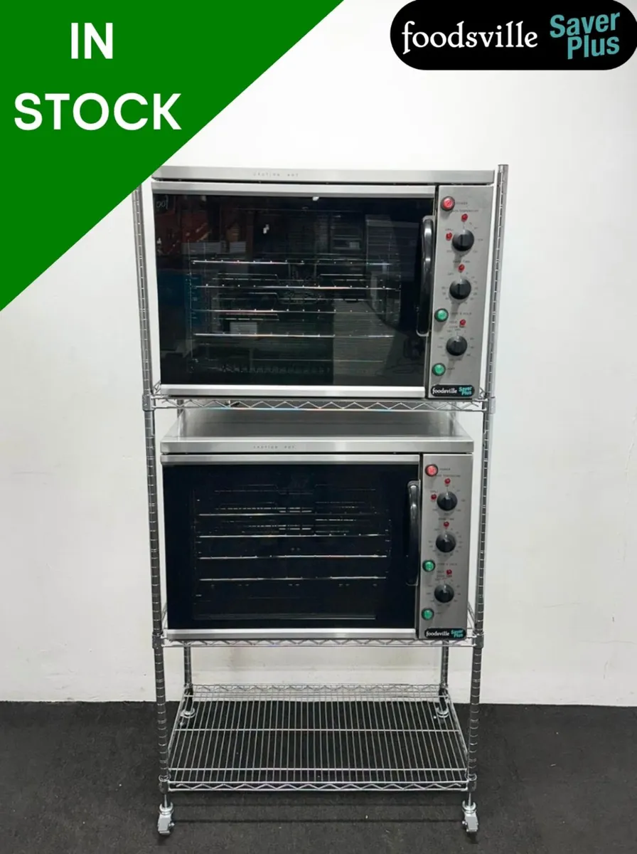 New Double Fan Ovens on Stand - Pay over 3 months - Image 1